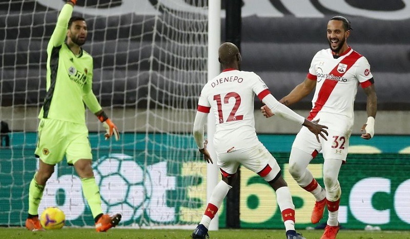 इङ्ग्लिस प्रिमियर लिग : साउथह्याम्टन र वुल्भ्सकाे खेल बराबरीमा