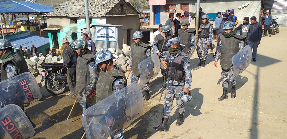 मार्तडीमा आज सुरक्षा व्यवस्था कडा