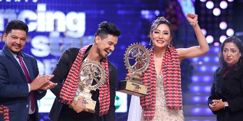 ‘डान्सिङ विथ दि स्टार्स नेपाल’को उपाधि सुमी र विजुलाई