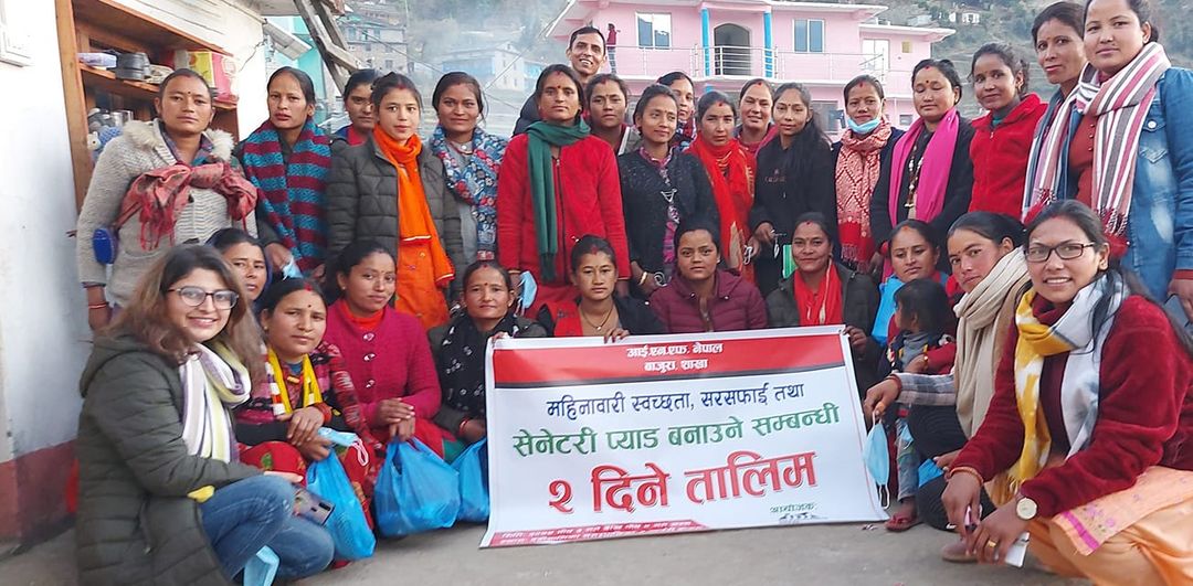 सेनेटरी प्याड बनाउने सम्वन्धि २ दिने तालिम सम्पन्न