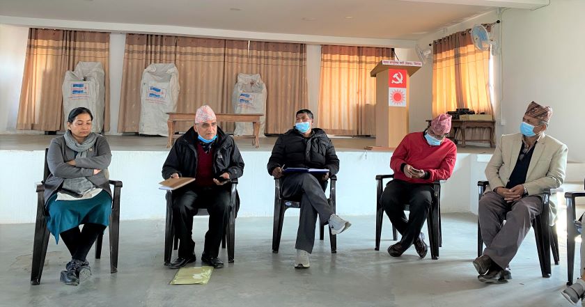 नेकपा चितवन इन्चार्जद्वारा ओलीको कदमको विरोध