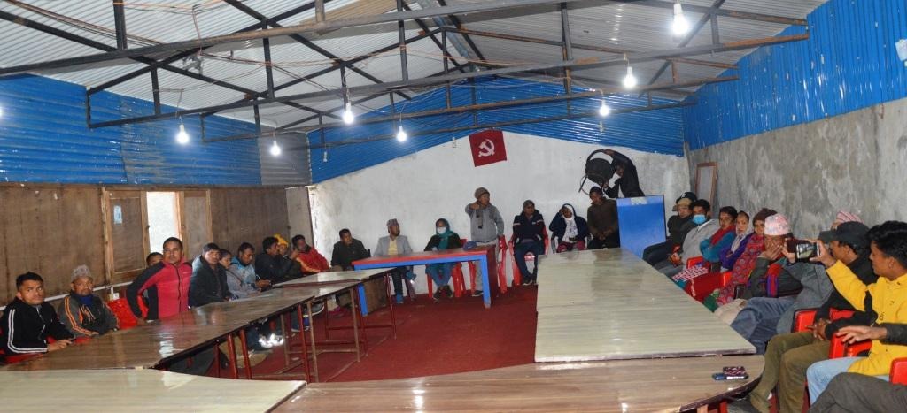 प्रचण्ड-माधव पक्षको भेला मार्तडीमा, कसले के भने हेर्नुस !