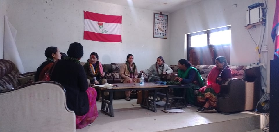 बाजुरामा राष्ट्रिय किसान महिला महासंघ शाखा विस्तार