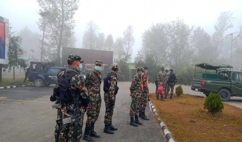 धनगढी विमानस्थलको सुरक्षा व्यवस्थामा कडाई, सेना परिचालन