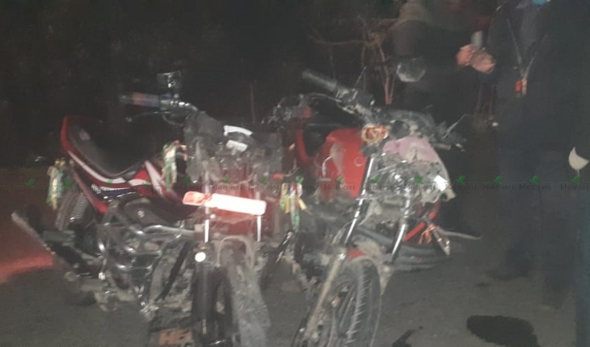 कञ्चनपुरमा मोटरसाइकल दुर्घटना : घाइते दुई जनाको मृत्यु