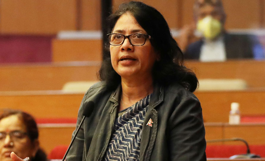 दलहरुको आन्दोलनमा राष्ट्रपतिको यौनिकतामाथि हमला भयो : सांसद पौड्याल