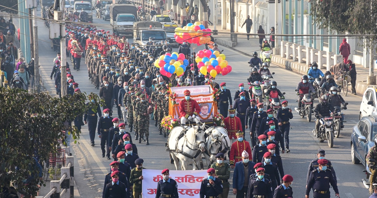 शहीदप्रति श्रद्धाञ्जली