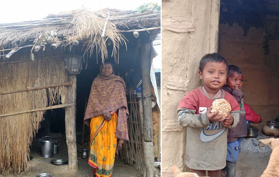 विपन्न बस्तीमा शीतलहर : परालको ओछ्यान, परालकै ओढ्ने