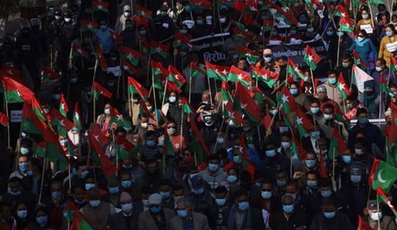 जसपा नेपालले देशभरका सदरमुकाममा प्रदर्शन गर्दै