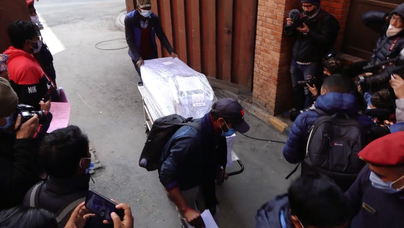 मलेसियाबाट १७ नेपालीको शव नेपाल ल्याइयो