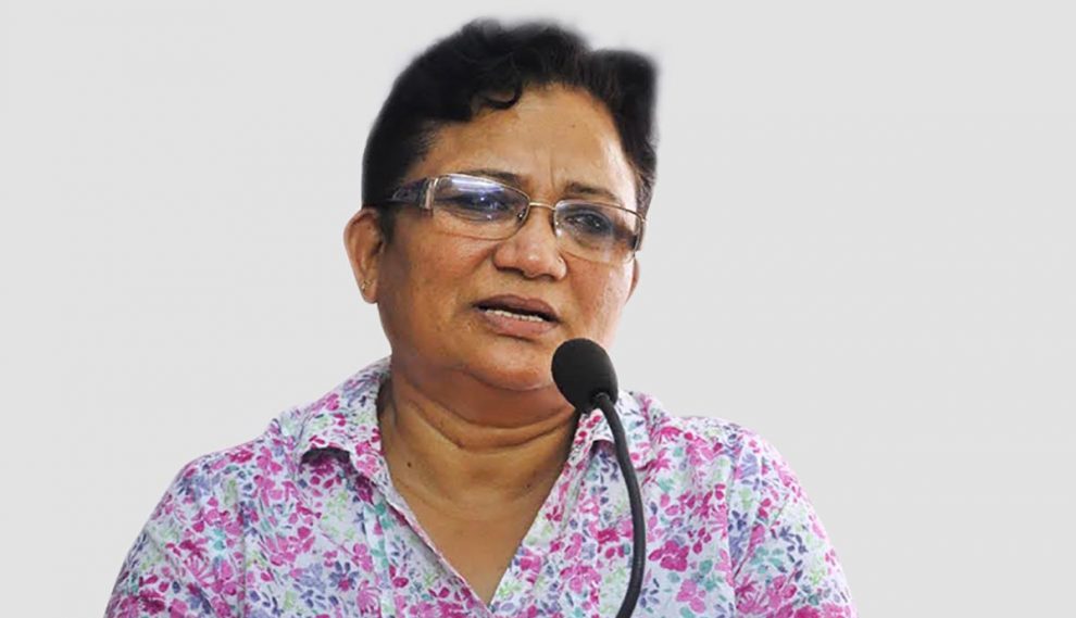 प्रधानमन्त्रीकी श्रीमति प्रथम महिला होइनन्, यो चरम सामन्ती सोंच हो : पम्फा भुसाल