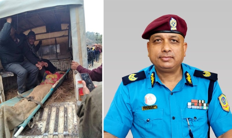 भागीरथी हत्या प्रकरणः घटनास्थलको अध्ययन गर्न डिआइजी आफै फिल्डमा