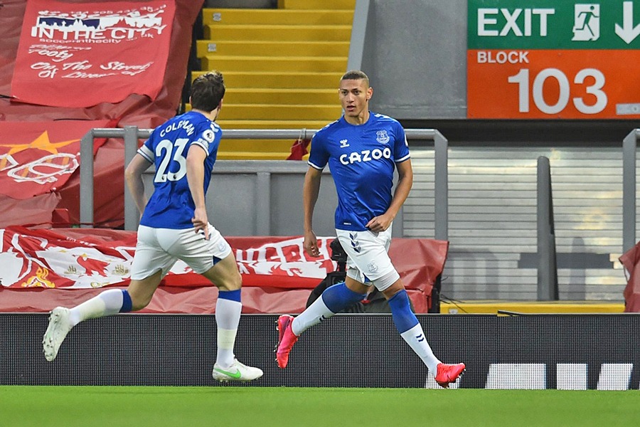 लिभरपुलको खराब प्रदर्शन कायमै, एभरटनसँग २-० ले पराजित