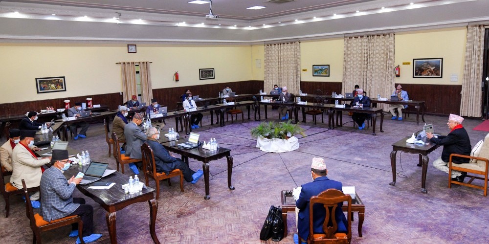 पहिलो चरणमा ४० र दोस्रो चरणमा ३७ जिल्लामा निर्वाचन गर्ने मन्त्रिपरिषद्को निर्णय