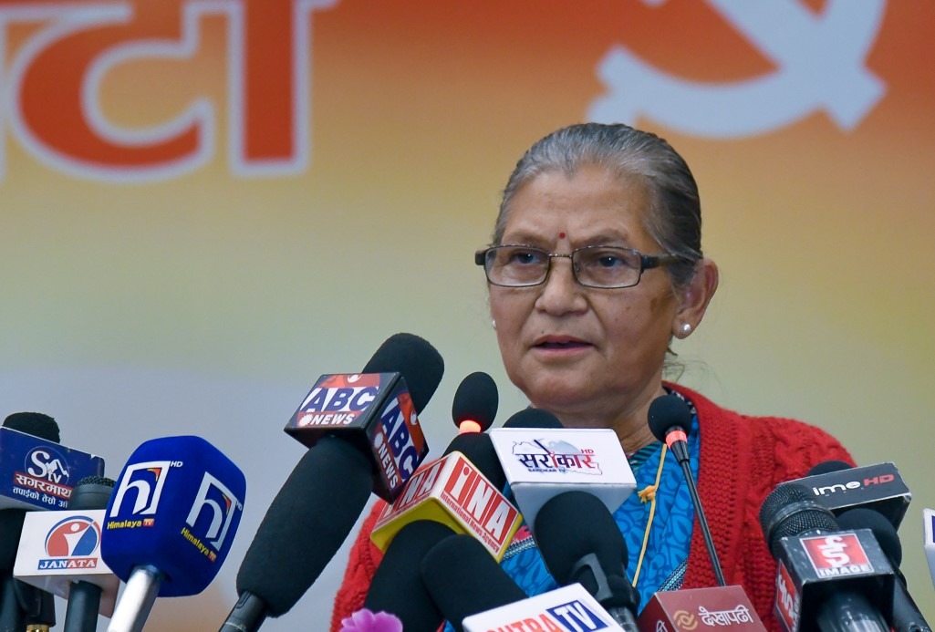 वाग्मती प्रदेश एमाले संसदीय दलको नेतामा अष्टलक्ष्मी शाक्य चयन