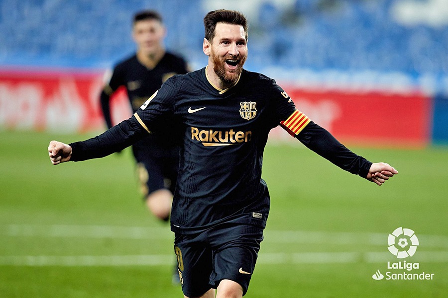 सोसिडाडको पोष्टमा बार्सिलोनाको ६ गोल, मेस्सीको कीर्तिमान