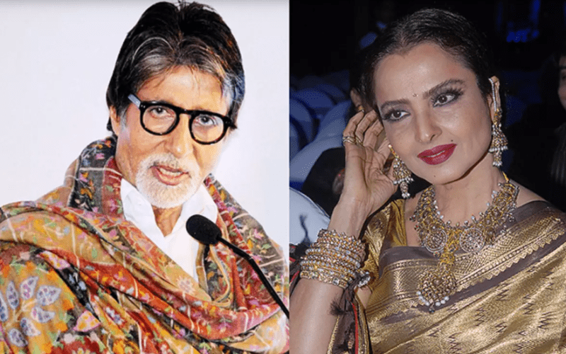 ‘अमिताभ बच्चनको नामको सिन्दुर लगाउँछिन् रेखा’