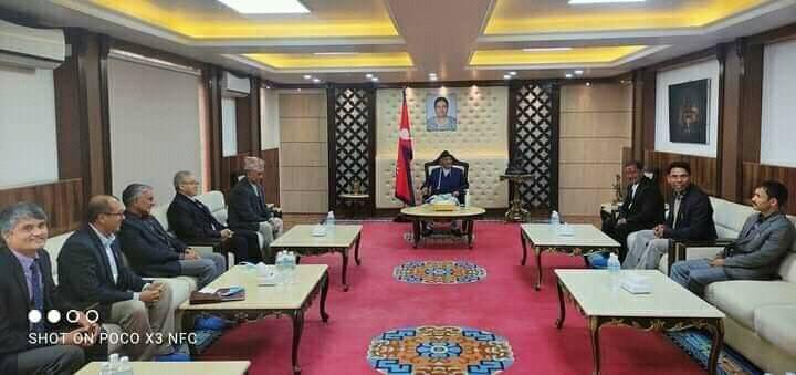 ‘विप्लव’ बालुवाटार प्रवेश