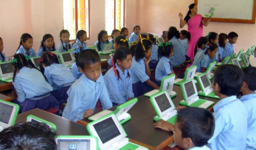 ५ स्थानीय तहमा एक विद्यार्थी एक ल्यापटप कार्यक्रम