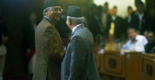 ओलीलाई देउवाकाे अफर : दल विभाजनसम्बन्धी विधेयक ल्याएमा सहयोग गर्ने