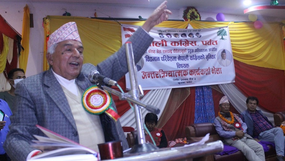 ओलीलाई नहटाए मुलुक ठूलो दुर्घटनामा फस्छ : पौडेल