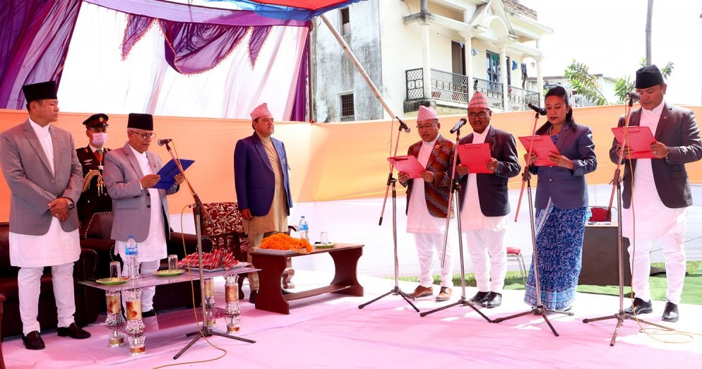 मुख्यमन्त्री राईले गरे मन्त्रिपरिषद् विस्तार