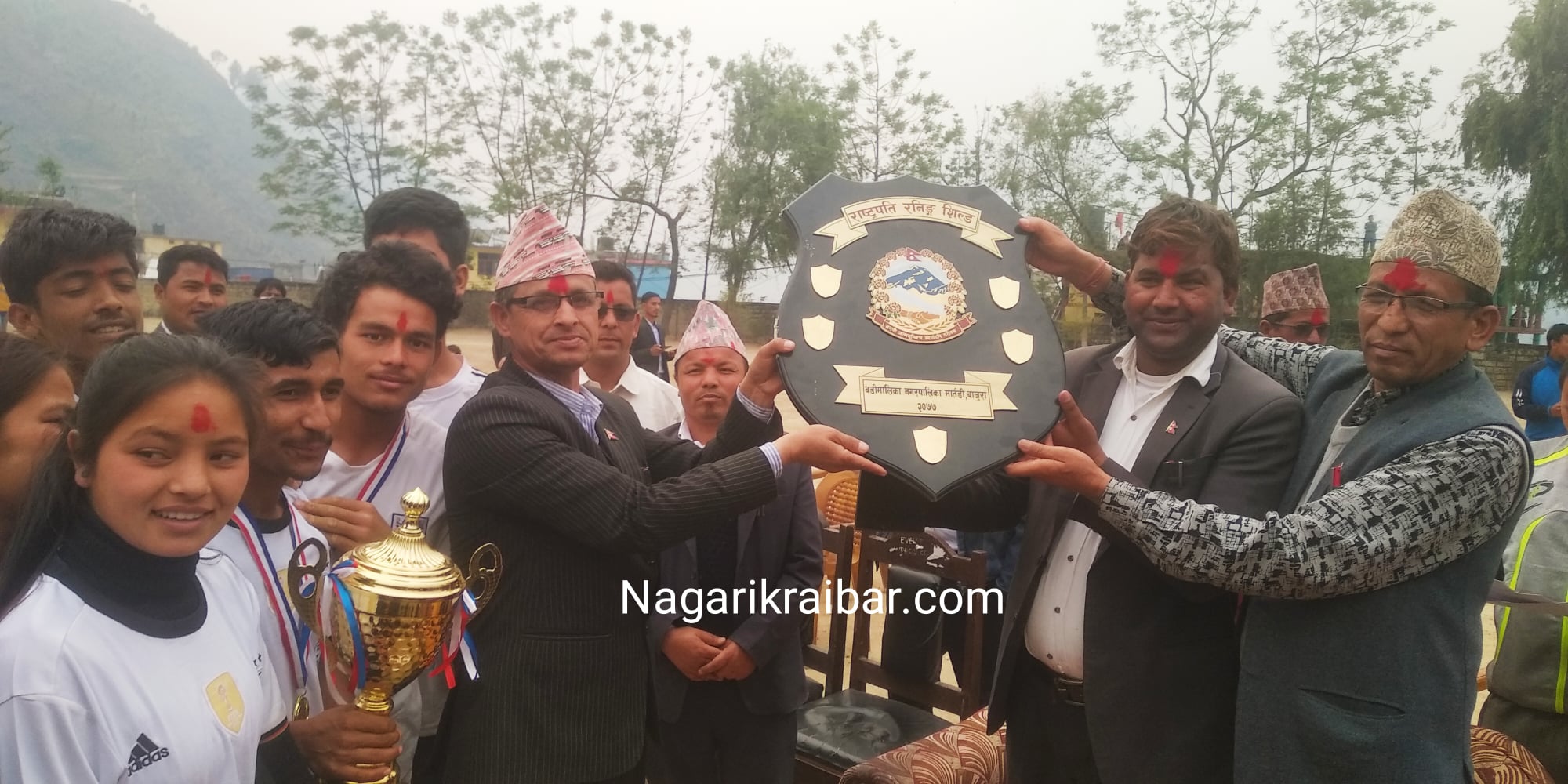 नगरस्तरीय राष्ट्रपति रनिङ शिल्ड पनि मालिकाकै हातमा