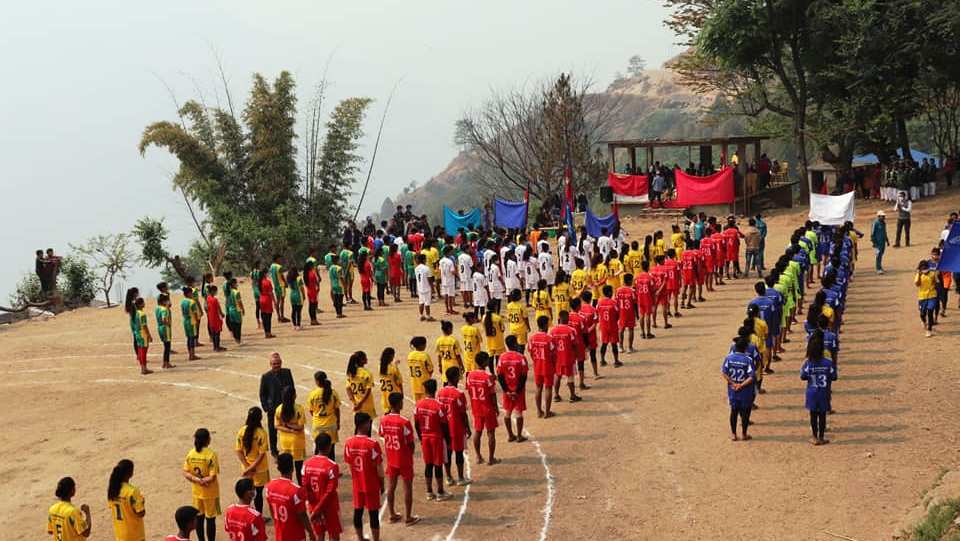 बुढिगंगामा नगरस्तरीय दोस्रो राष्ट्रपति रनिङ शिल्ड प्रतियोगिता सूरु
