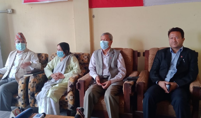 नेकपा एमालेका सुदूरपश्चिम सह–संयोजक थापालाई कारवाही सिफारिस