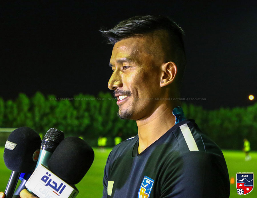 इराकसँगको खेल नेपालको लागि ठूलो अवसर : कप्तान किरण