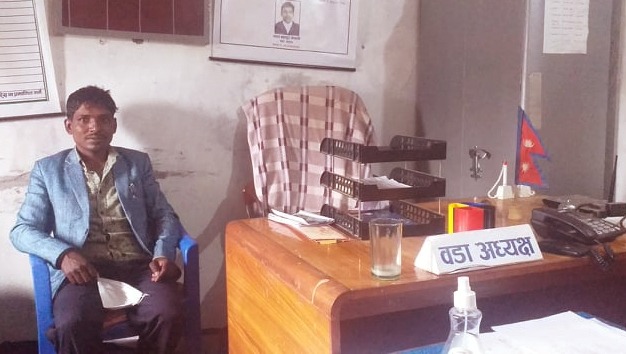 बडीमालिका ९ को कार्यवाहक वडा अध्यक्षमा लालचन्द्र नेपाली