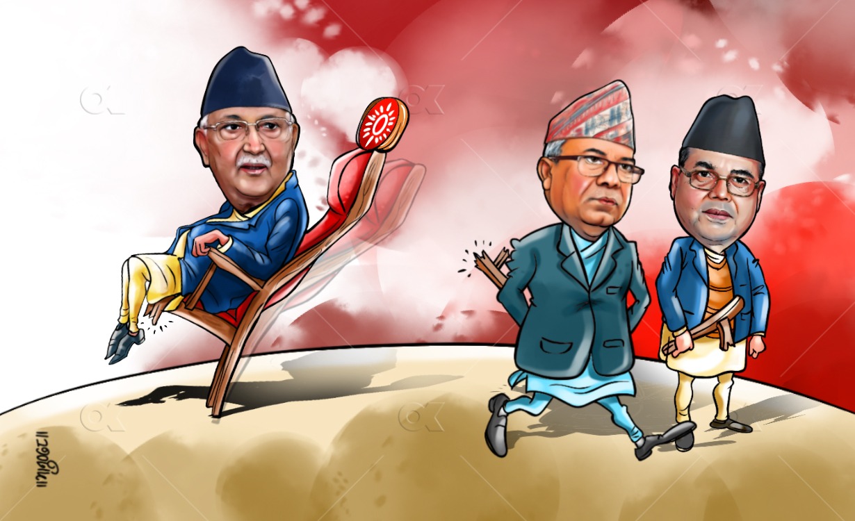 कस्तो होला झलनाथ–माधव विनाको एमाले ?