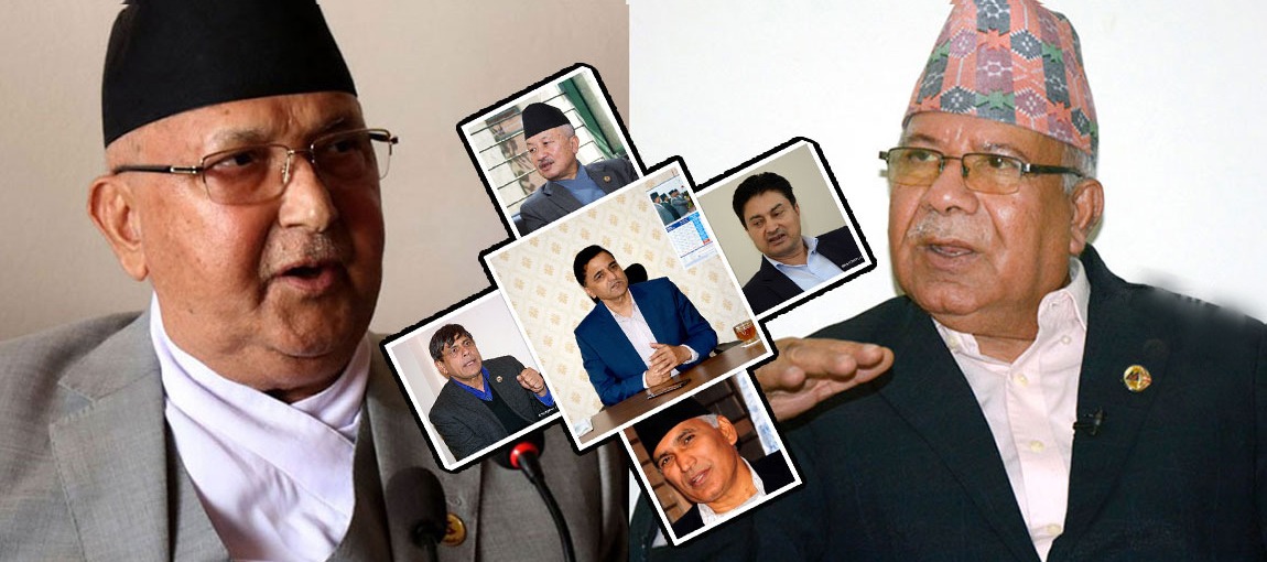 बालुवाटारमा ‘बालुवा पेल्दै’ एमाले नेता !