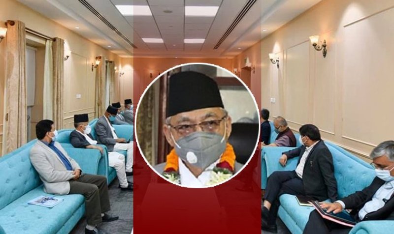 एमालेको विवादमा बादलको ‘इन्ट्री’ किन ?