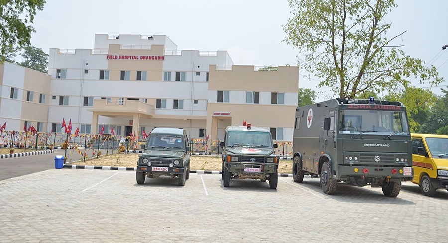 धनगढीमा २५ शय्याको सैनिक अस्पताल सञ्चालन