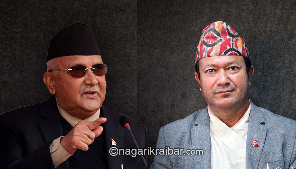 मन्त्री शाहलाई प्रधानमन्त्री ओलीले सोधे ४८ घण्टे स्पष्टीकरण