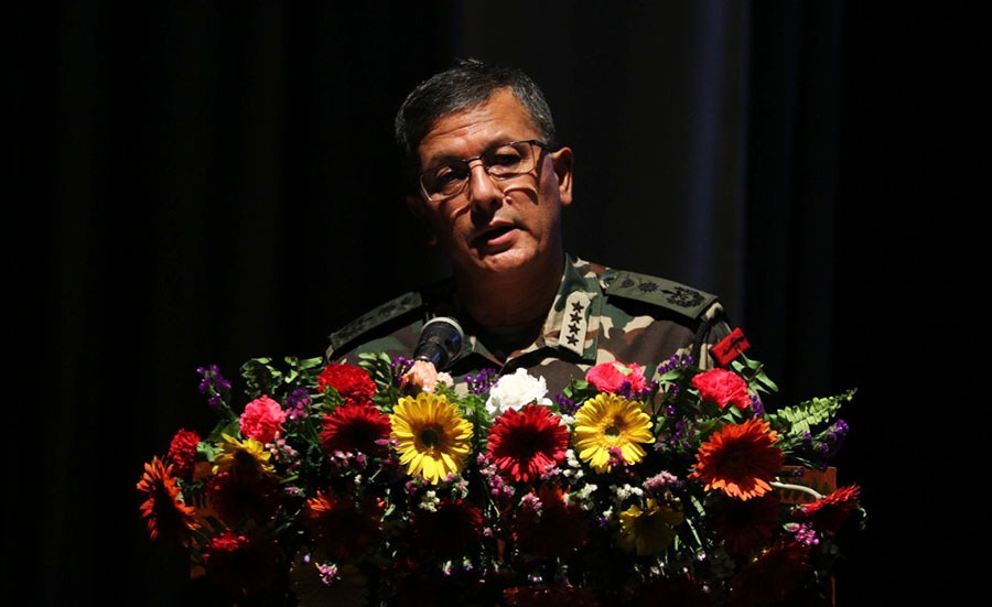 विप्लव समूह फेरि द्वन्द्वको बाटोमा जाँदैन भन्ने विश्वास छ : प्रधानसेनापति थापा