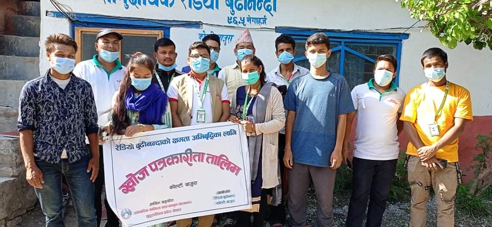 काेल्टिमा पहिलाे पटक खाेज पत्रकारीता तालिम