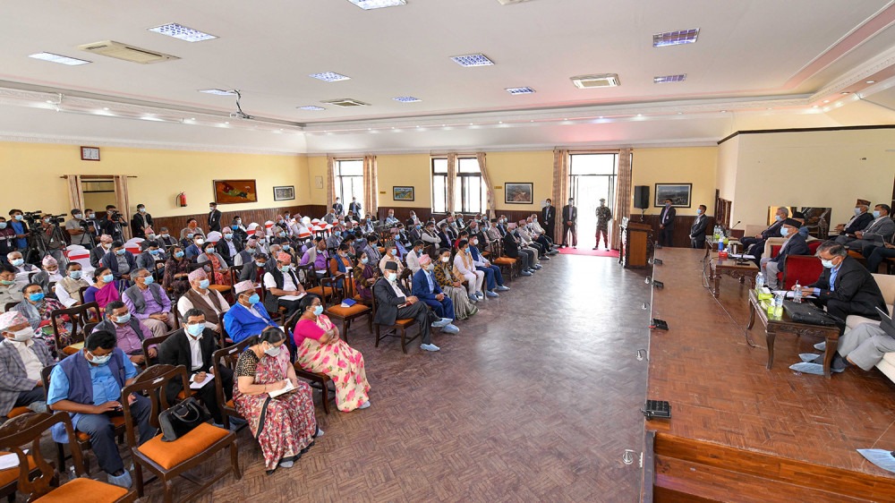 एमाले जेठ २ मा फर्कियो कि फागुन २८ मा ?