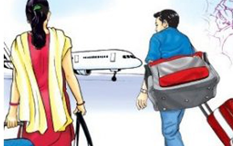 दुई वर्ष मुनिका बच्चा छाडेर विदेश जान अनुमती नदिइने