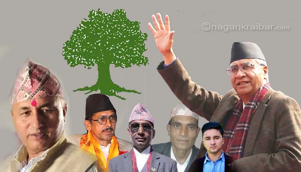 नेपाली काँग्रेस बाजुरामा देउवा पक्षकै हालीमुहाली