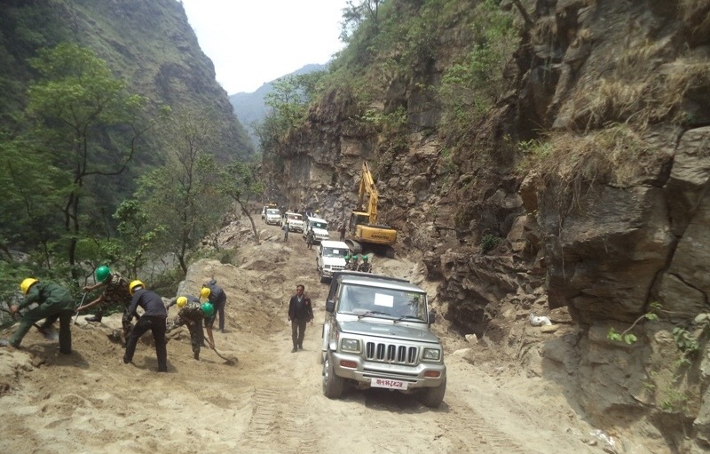 कर्णाली करिडोरको निर्माण सम्पन्न