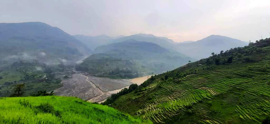 गुईगाड खोलामा आएको बाढीले सेराबगर ताल थुनिएपछि…