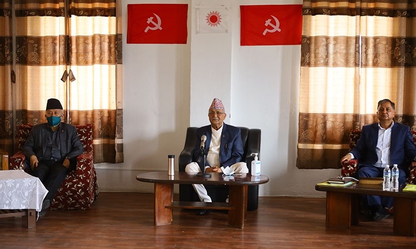 एमाले केन्द्रीय कमिटी बैठक बस्दै, माधव नेपालसहितलाई कारबाहीको तयारी