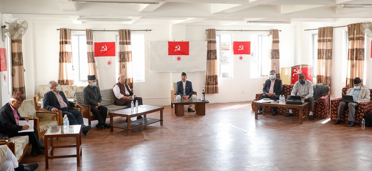 पार्टीलाई नयाँ गतिका साथ अघि बढाउने एमालेको निर्णय, ९ विभाग गठन