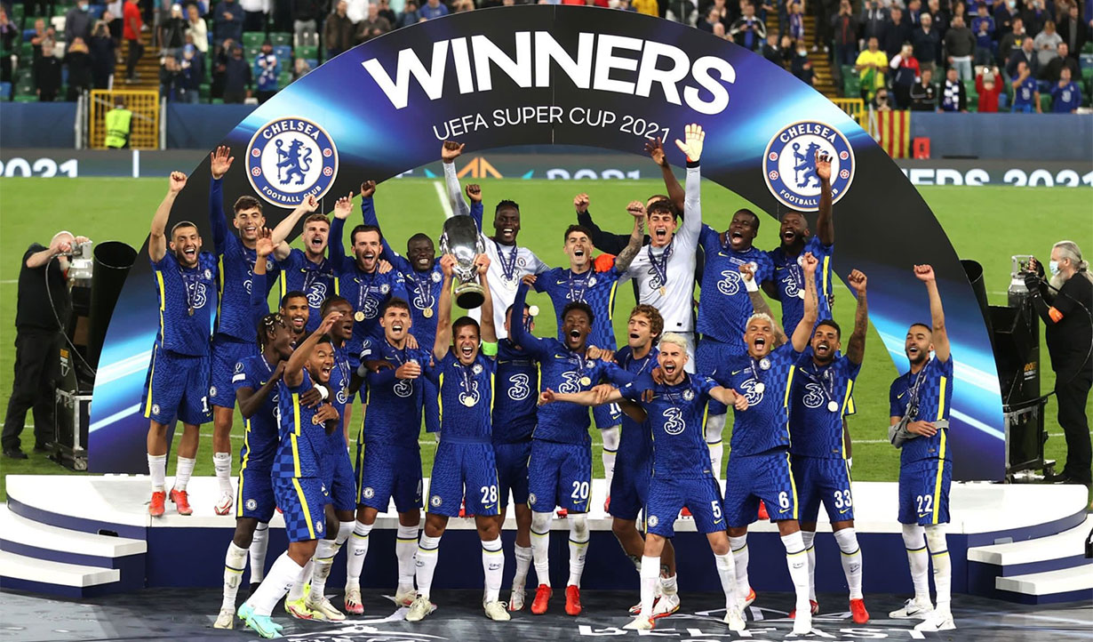 चेल्सीले जित्याे युइएफए सुपर कपकाे उपाधि