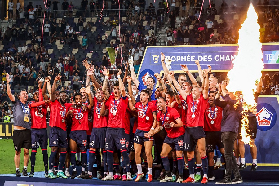 पीएसजीको दबदबा तोड्नै लिलले जित्यो फ्रेन्च सुपर कपको उपाधि