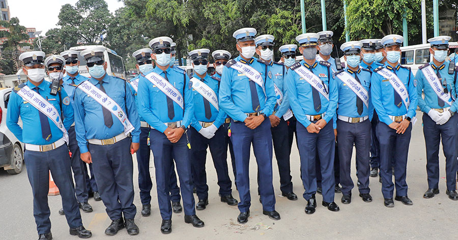 उपत्यकामा ‘तपाईको मास्क खै?’ अभियान सुरु