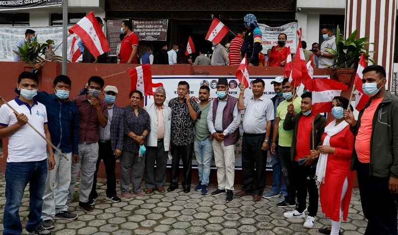 पौडेल पक्षका जिल्ला सभापतिहरु आजबाट अनशनमा