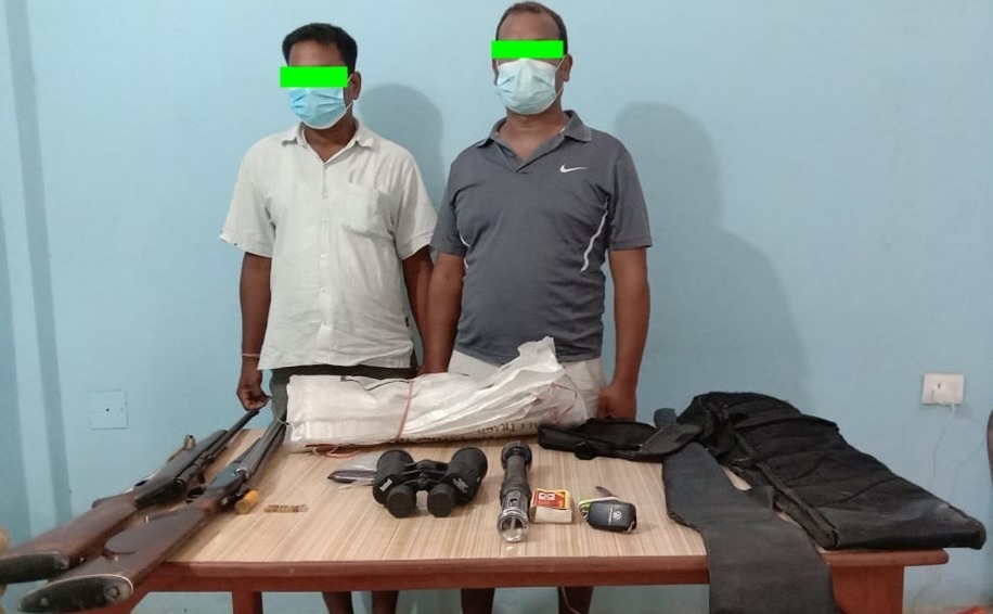 कैलालीमा हातहतियार सहित २ जना पक्राउ